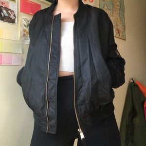 Classic Zara bomber jacket